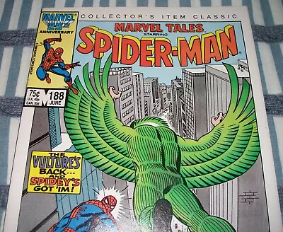 Buy The Amazing Spider-Man #48 Reprint In Marvel Tales #188 From June 1986 In F/VF • 7.91£