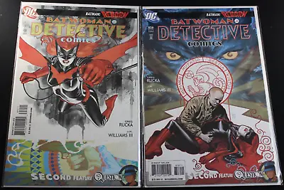 Buy Detective Comics 854 856 1st Alice Batwoman Comic Lot VF • 6.26£