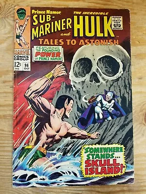 Buy Tales To Astonish #96 Sub-Mariner & Incredible Hulk • 13.59£