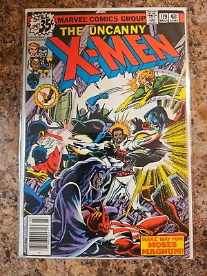 Buy Uncanny X-Men #119 (1978) 1st App Moses Magnum, 1st Cameo Proteus (Mutant-X) VF • 29.76£