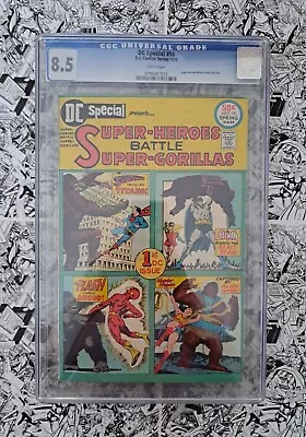 Buy 🔥dc Special #16 Cgc 8.5 Superman Batman Wonder Woman Flash 1975 Super Gorilla🔥 • 59.38£