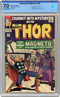 Buy Thor Journey Into Mystery #109 CBCS 7.0 1964 21-4657C14-001 • 225.32£