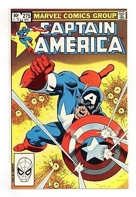Buy Captain America #275 VF+ 8.5 1982 1st App. Second Baron Zemo • 25.42£