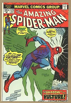 Buy Amazing Spider-Man 128 (FVF) Vulture! Gerry Conway 1974 Marvel Comics V602 • 31.70£
