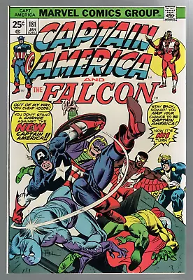 Buy Captain America #181 Marvel 1975 NM+ 9.6 • 31.18£