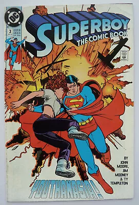 Buy Superboy #3 - DC Comics April 1990 FN- 5.5 • 4.25£