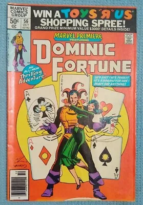 Buy Vintage Marvel Comics Marvel Premiere Dominic Fortune # 56 Oct 1980 Comic Book  • 7.14£