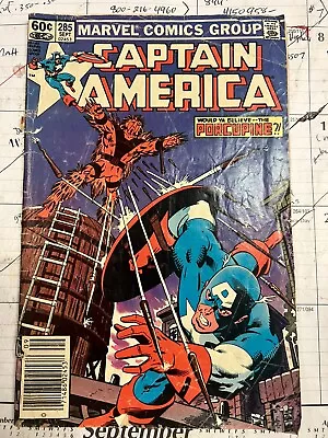 Buy Captain America, Marvel Comics #285, September 1983 • 2.24£