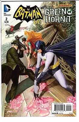 Buy BATMAN 66 MEETS THE GREEN HORNET #2, NM-, DC Comics (2014) • 7.95£