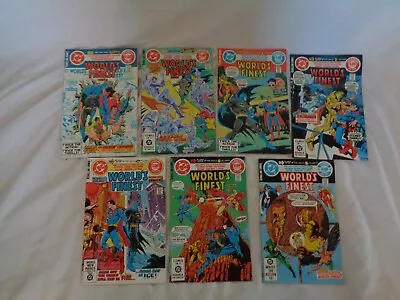 Buy World's Finest Comics X7 #271-#277 1981/82 *Bonze Age* DC Universe *Collectable* • 14.95£