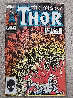 Buy The Mighty Thor #344 (June 1984) Balder - Marvel • 6.99£