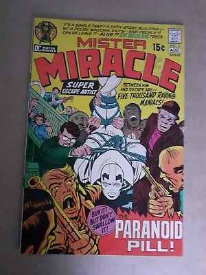Buy  Mister Miracle No 3. 1st App Doctor Bedlam. DC Comic. Fine+  1971. Kirby Art. • 18.99£