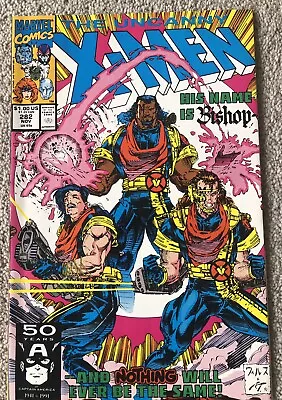 Buy Uncanny X-Men #282 Marvel Comics 1991 1st Appearance Bishop. Very Nice Condition • 15£