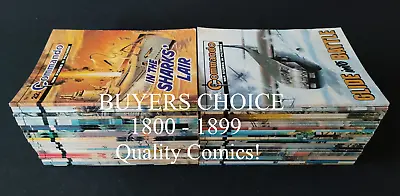 Buy Commando War Comic Books: 1800 - 1899  Buyers Choice! Excellent Quality! 1984/85 • 1.65£