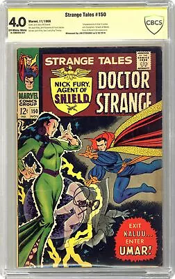 Buy Strange Tales #150 CBCS 4.0 SS Jim Steranko 1966 18-39BD0E0-041 • 138.84£