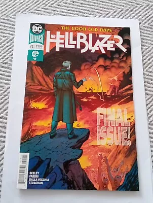 Buy DC COMICS HELLBLAZER #24 SEPTEMBER 2018 - The Good Old Days - Final Issue • 1.75£