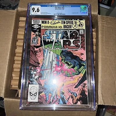 Buy Star Wars (1977) #55 Newsstand Simonson CGC 9.6 Blue Label White Pages ID • 64.30£