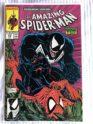 Buy Amazing Spider-Man 316 (1989) 1st Full Venom Cover. Todd McFarlane Art • 89.99£