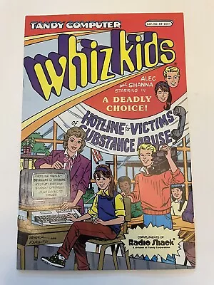 Buy Tandy Computer Whiz Kids  A Deadly Choice  Radio Shack 1990 | Substance | VF • 9.48£