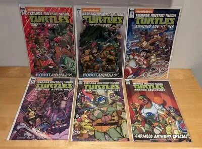 Buy Teenage Mutant Ninja Turtles TMNT Amazing Adventures IDW Comic Lot X 6, One Shot • 14.99£