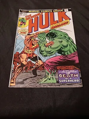 Buy Incredible Hulk #177 Very Fine  White Pages • 31.66£