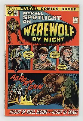 Buy Marvel Spotlight #2 VG/FN 5.0 1972 1st App. And Origin Werewolf By Night • 277.06£