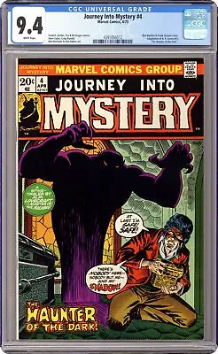 Buy Journey Into Mystery #4 CGC 9.4 1973 4391056012 • 118.59£