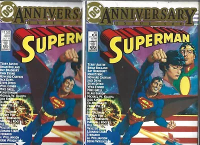 Buy Superman #400 Set Of Direct & Newsstand (fn) Copper Age, Frank Miller Jack Kirby • 7.06£