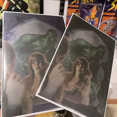 Buy House Of Secrets #92 2023 Dell Otto FOIL Variant Set W/ COA SWAMP THING • 32.02£