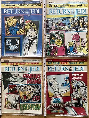 Buy Return Of The Jedi Weekly 89 90 91 92 Star Wars Marvel UK • 9.99£