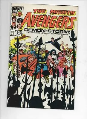 Buy AVENGERS #249, VF/NM, Demon Storm, Thor, Hercules, 1963 1984, Marvel • 5.59£