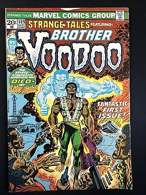 Buy Strange Tales #169 1st App Brother Voodoo Len Wein 1973 Marvel Comics G/VG *A4 • 96.51£