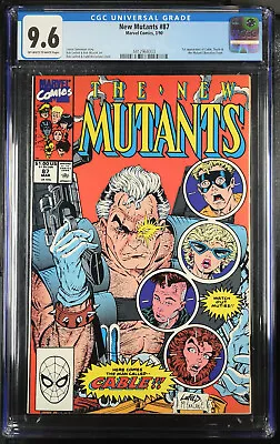 Buy New Mutants #87 | CGC Graded 9.6 | 1st Cable, Stryfe, And The MLF! • 68.76£