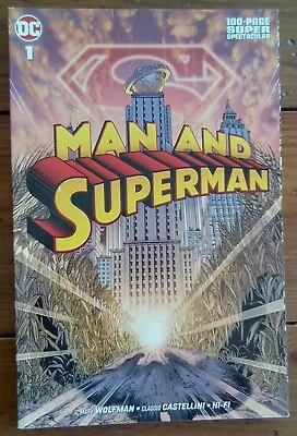 Buy Man And Superman 100-page Super Spectacular 1, Dc Comics, April 2019, Vf • 7.99£