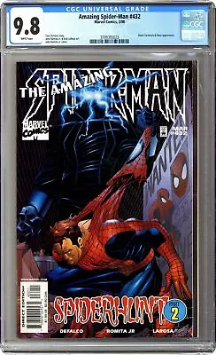 Buy Amazing Spider-Man #432B Romita Jr. Variant CGC 9.8 1998 3799393023 • 56.77£