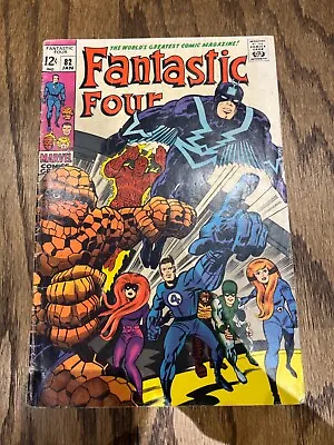 Buy Fantastic Four #82 (1969) - 3.0 G/vg - 1st App Zorr! (marvel Comics) • 20.55£