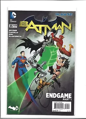 Buy Signed Batman #35 The New 52! Endgame Part 1 Combined Postage • 25.99£