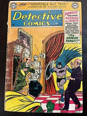 Buy Detective Comics 201  (Batman, Robin, The Human Target) Golden Age 1953 Rare! • 154.91£