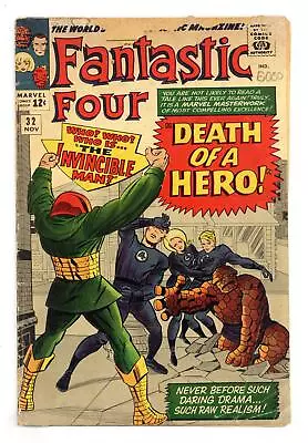 Buy Fantastic Four #32 FR/GD 1.5 1964 • 15.02£