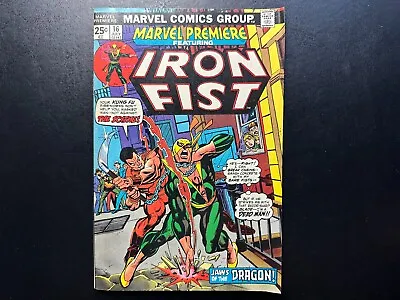 Buy Marvel Premiere 16 2nd Appearance Iron Fist 1974 • 21.45£