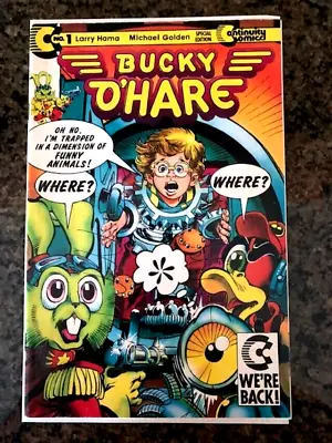 Buy Bucky O’Hare # 1 VERY RARE 2nd Print Continuity Comics 1991 High Grade • 28.45£