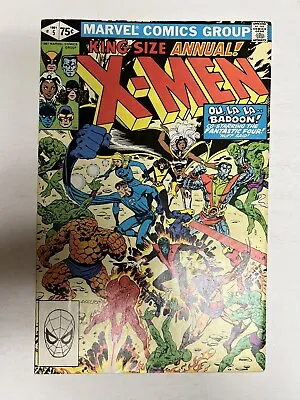 Buy Marvel - The Uncanny X-Men- Annual # 5 - Badoon - Fantastic Four - 1981. • 6.37£