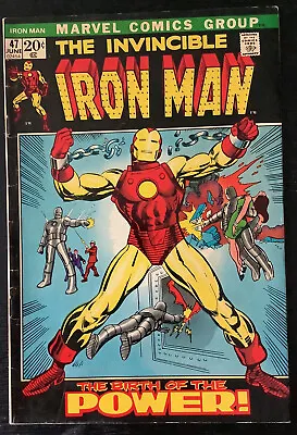 Buy Iron Man #47 Marvel 1972 Comic Book • 54.56£