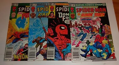 Buy Marvel Team Up #118,119,120,121 Spider-man Human Torch  9.0/9.2  1982 • 13.28£