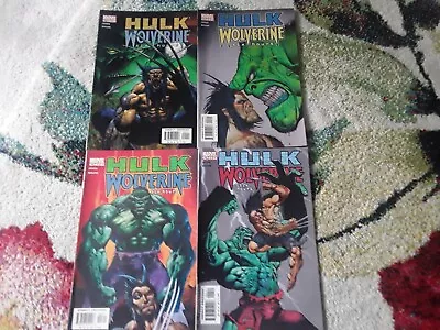 Buy Hulk Wolverine Six Hours #1-4 Marvel Comics Jones Set  • 4.99£