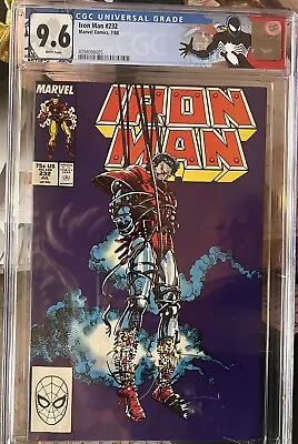 Buy Marvel Comics Iron Man #232 CGC 9.6 Barry Windsor-Smith And Bob Layton Artwork • 94.34£