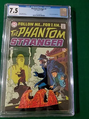 Buy Phantom Stranger #1 CGC 7.5 OW/W Doctor Thirteen Appearance 1969 DC Comics  • 119.93£