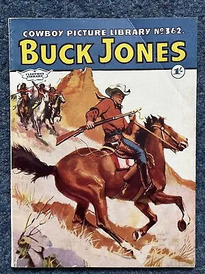 Buy Cowboy Picture Library Comic No. 362 Buck Jones • 8.99£