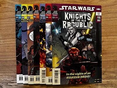 Buy Lot Of 7 Star Wars: Knights Of The Old Republic Dark Horse Comics 2007 VF/NM • 59.73£