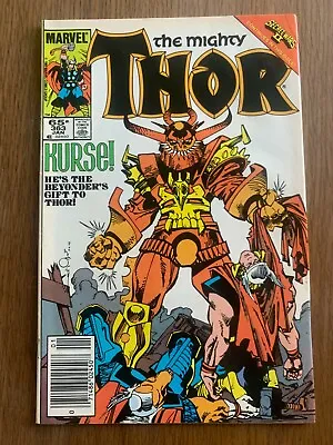 Buy The Mighty Thor #363 - Kurse - Loki App. Secret Wars II! - (Marvel Jan. 1986) • 4.81£
